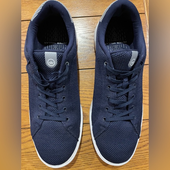 EUC Peter Millar Drift Hybrid Course Golf Shoes, navy, size 11/44